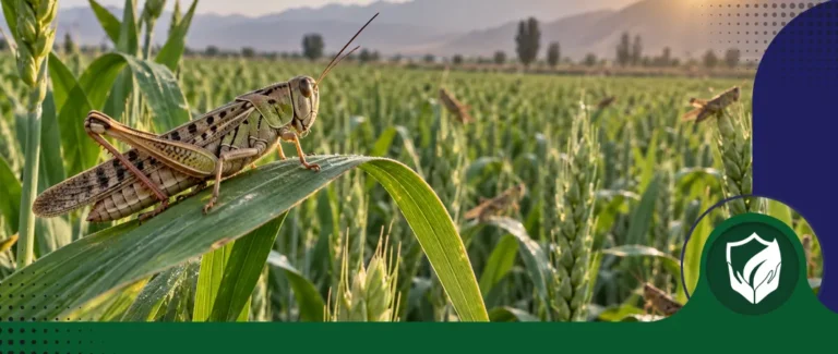 بهترین سم ملخ برای کشاورزی؛ انتخاب، انواع و نکات ایمنی