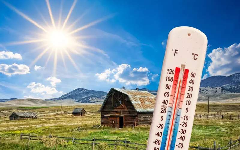 گرمای هوا در امسال بیشتر از پارسال است