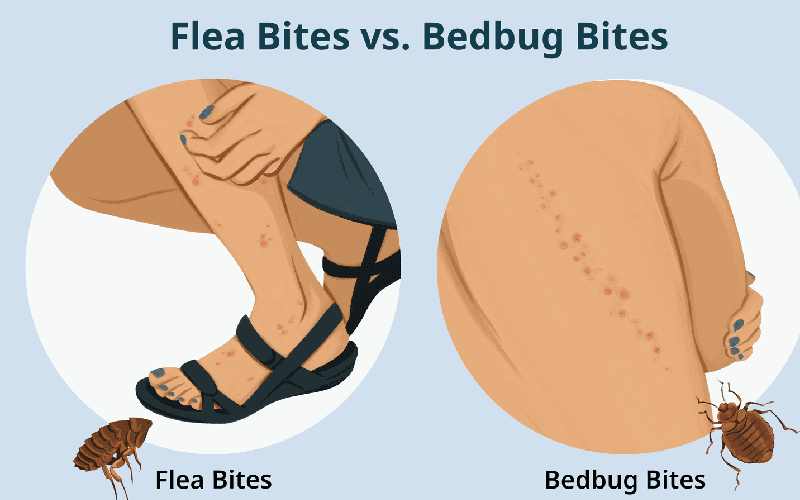 تفاوت گزش ساس با کک