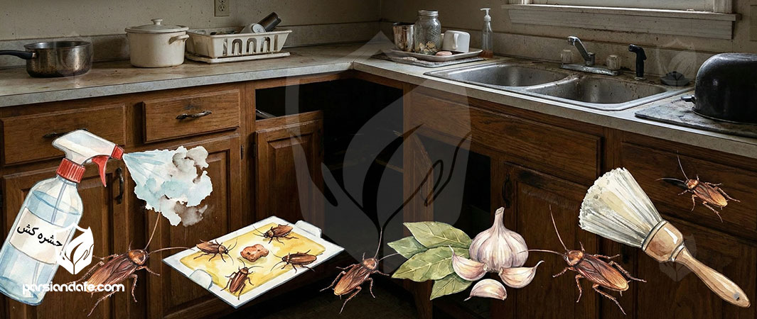 راه های دفع سوسک